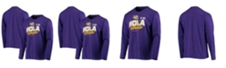 Fanatics Men's Branded Purple LSU Tigers NOLA Defensive Long Sleeve T-shirt